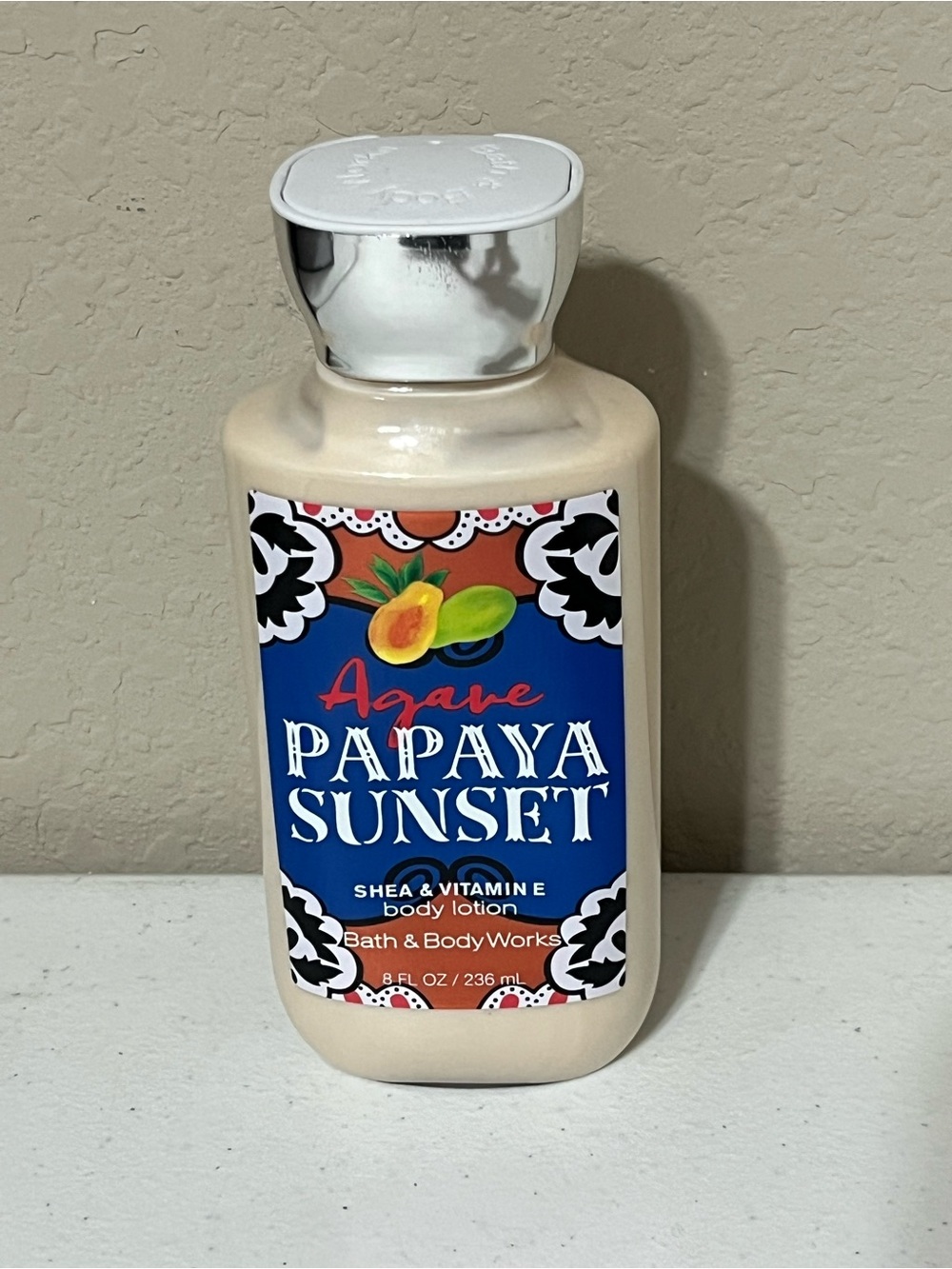 Bath & Body Works Agave Papaya Sunset Body Lotion 8oz NEW